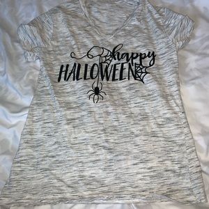 V neck Halloween T-shirt